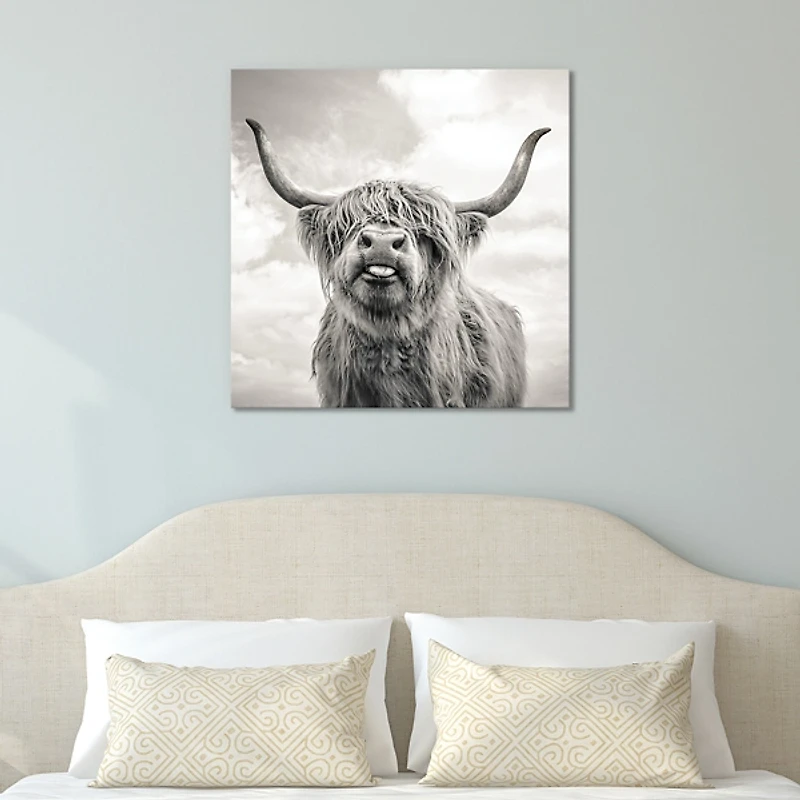 Funny Girl Giclee Canvas Art Print, 18x18