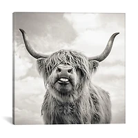 Funny Girl Giclee Canvas Art Print, 18x18