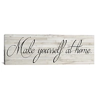 Make Yourself at Home Canvas Art Print