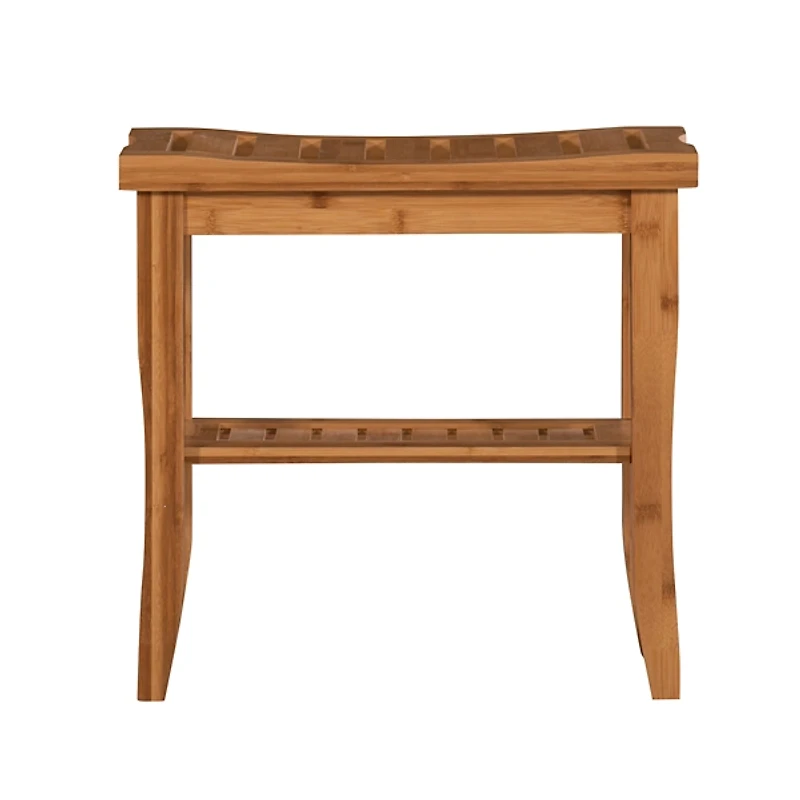 Sumter Bamboo Bathroom Stool