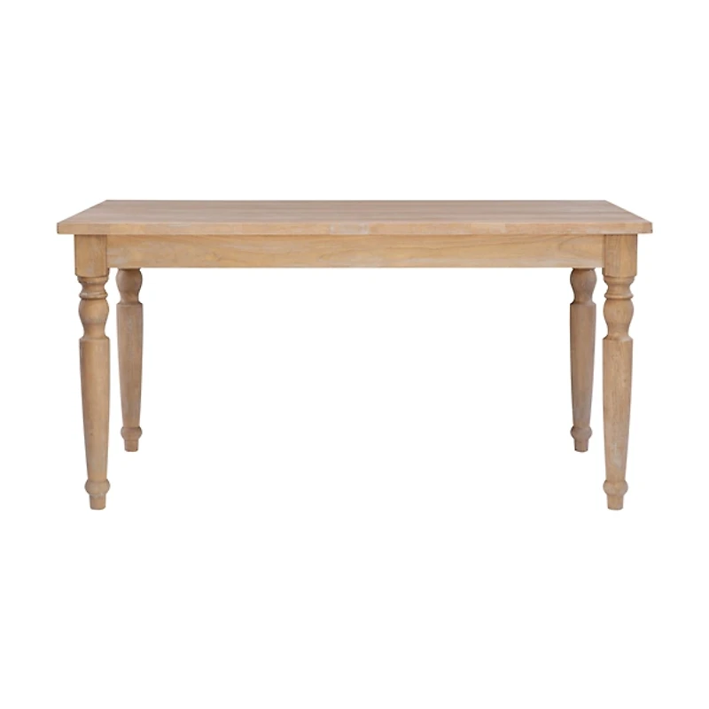 Reese Turned Leg Dining Table