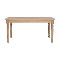 Reese Turned Leg Dining Table