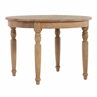 Reese Round Natural Dining Table