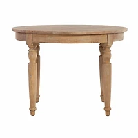 Reese Round Natural Dining Table