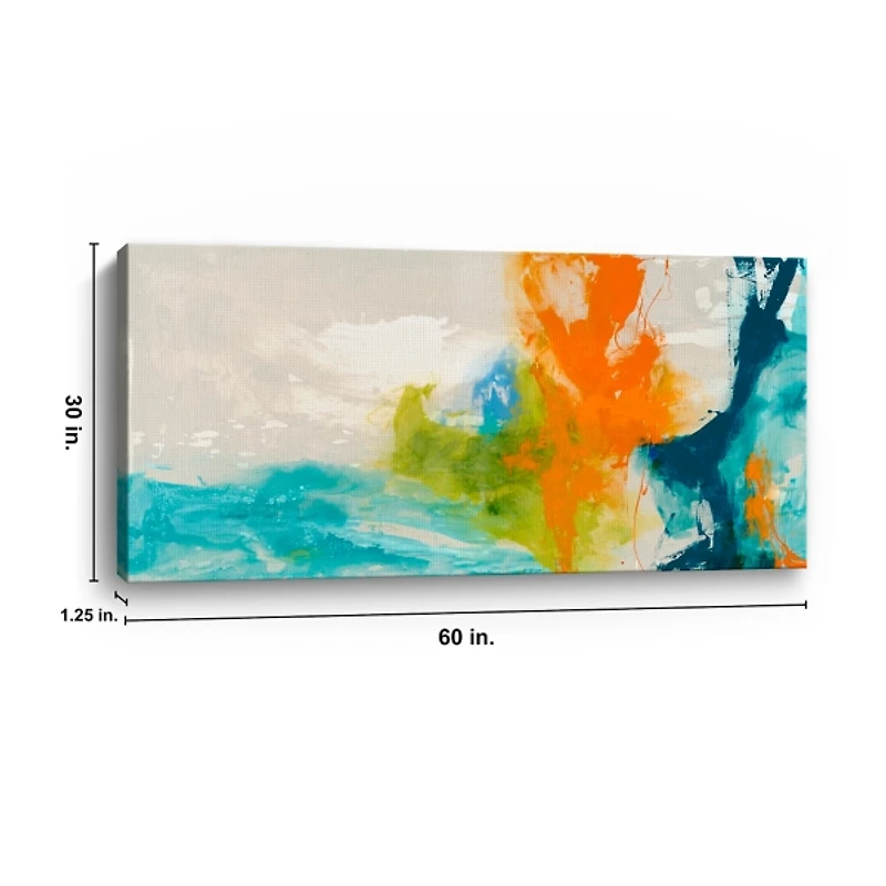 Abstract Tidal I Giclee Canvas Art Print