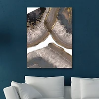 Neutral Agates II Giclee Canvas Art Print