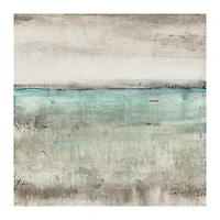 Aqua Horizon Giclee Canvas Art Print