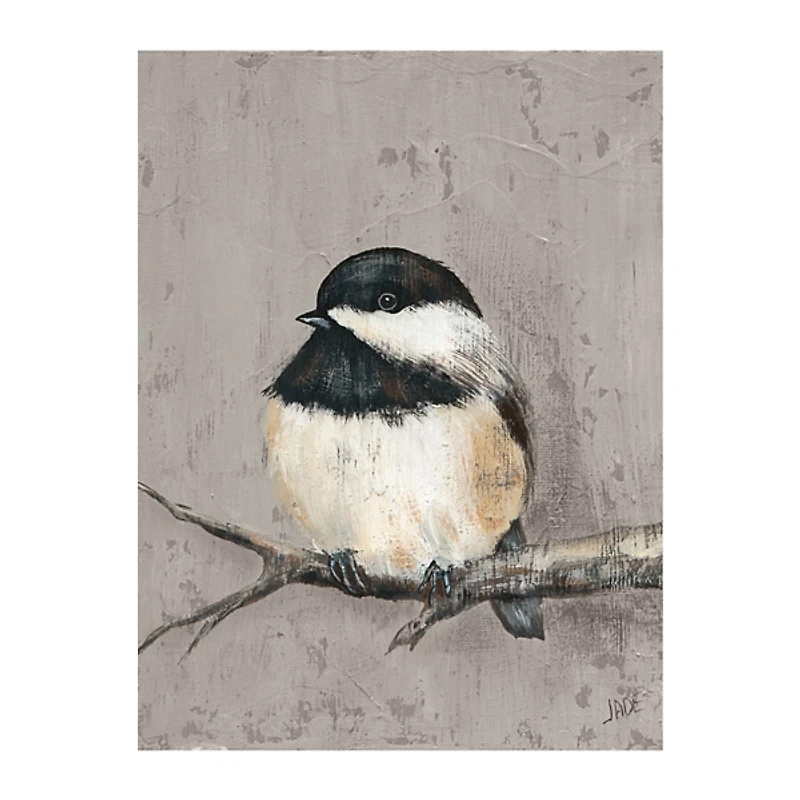 Winter Bird IV Giclee Canvas Art Print