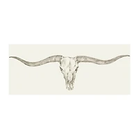 Western Skull Mount III Giclee Art Print