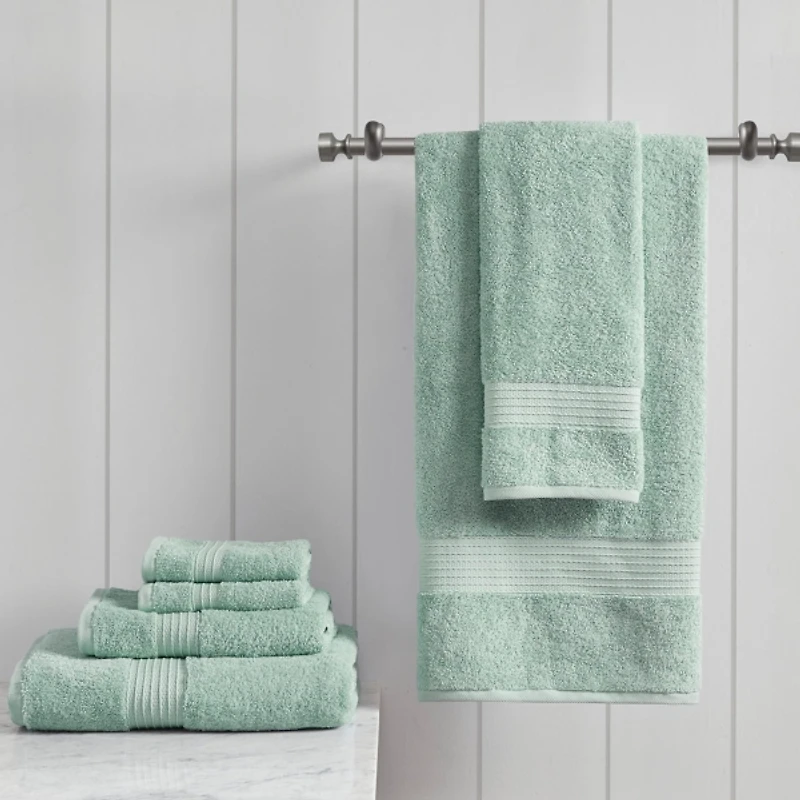 Seafoam Organic Cotton 6-pc. Towel Set