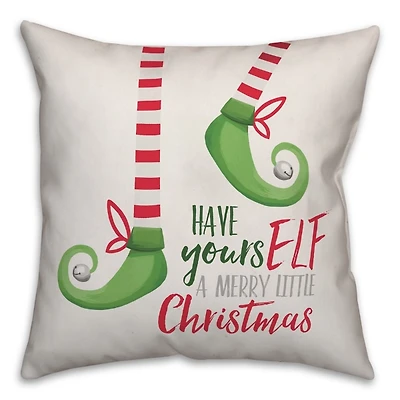 Have Yours Elf Double Sided Pillow
