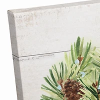 Joy Pine Tree Canvas Art Print