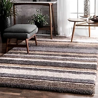 Clark Shag Area Rug, 8x10