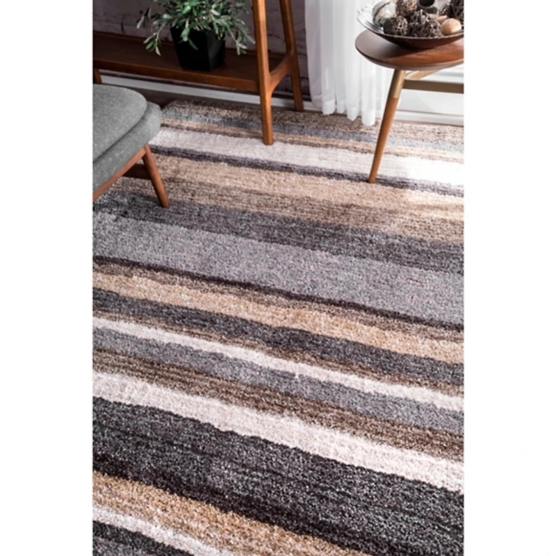 Clark Shag Area Rug, 8x10