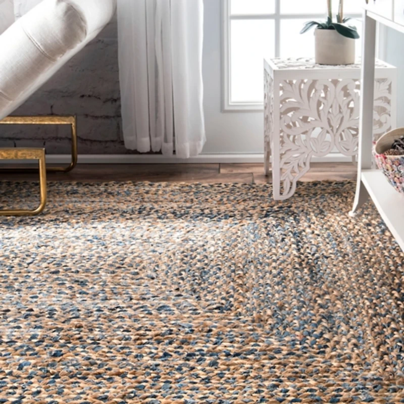 Ella Hand Braided Jute Rug, 7x9