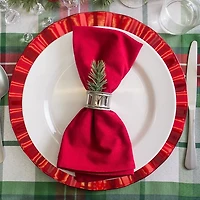 Tango Red Buffet Napkins, Set of 12