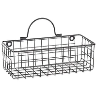 Gray Wire Wall Baskets, Set of 2