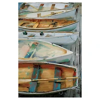 Dockside Canvas Art Print