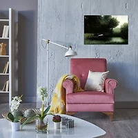 Diving Pig Canvas Art Print