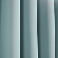 Blue Knotted Curtain Panel Set, 95 in.