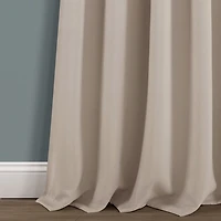 Wheat Knotted Curtain Panel Set