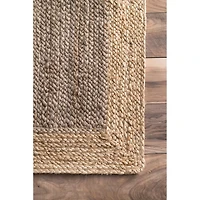 Neely Jute Hand Woven Area Rug, 8x10
