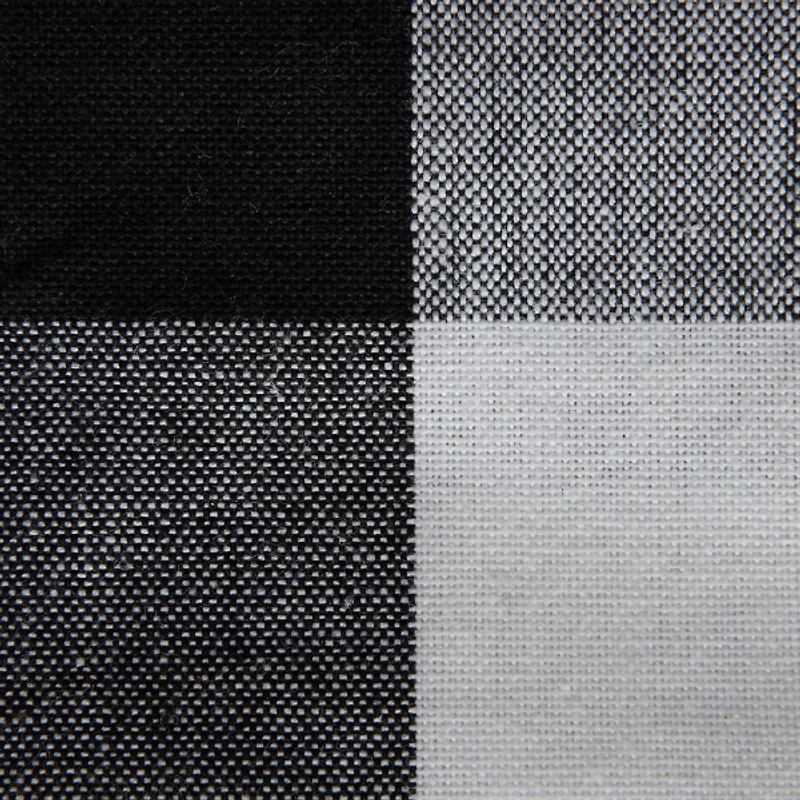 Black and White Reversible Placemats, Set of 4