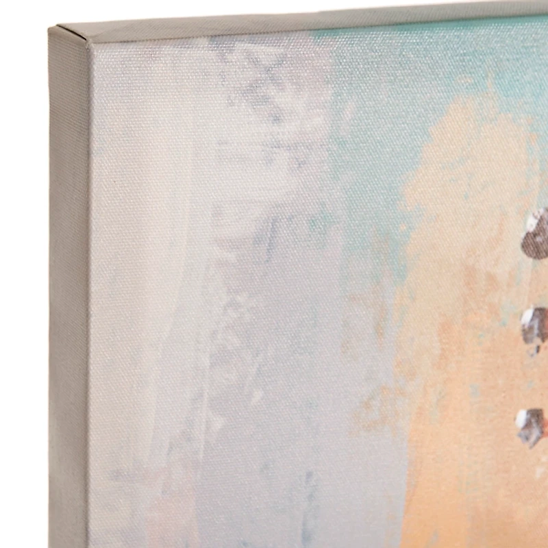 Colorful Guitars Canvas Art Print