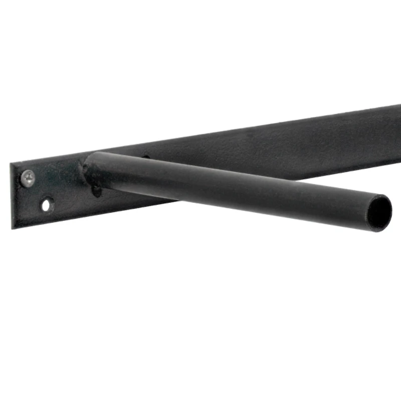 Brown Rustic Floating Wooden Shelf