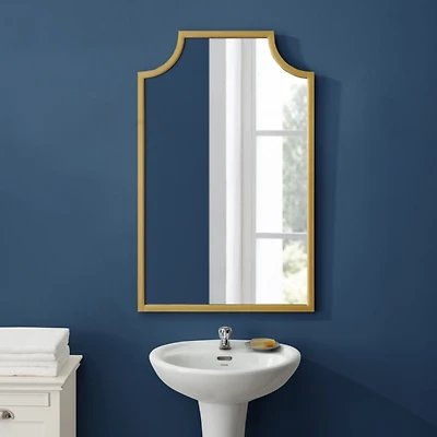 Gold Metal Abigail Mirror