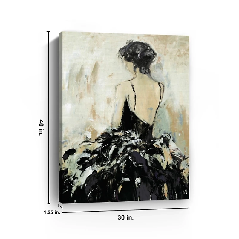 Fond Reflections Giclee Canvas Art Print