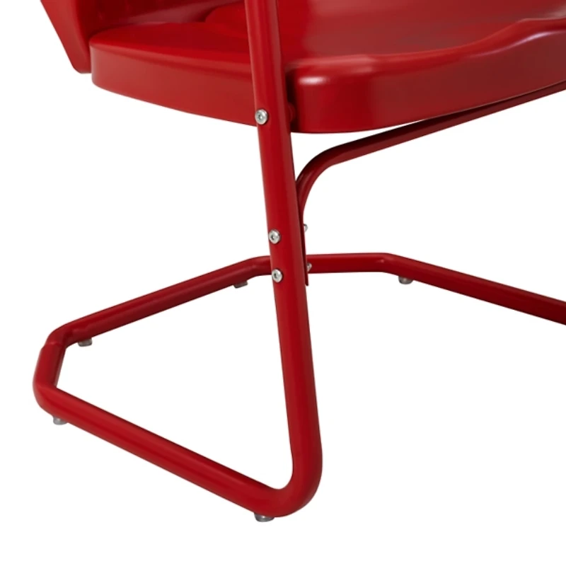 Red Metal Ridgeland 2-pc. Chair Set