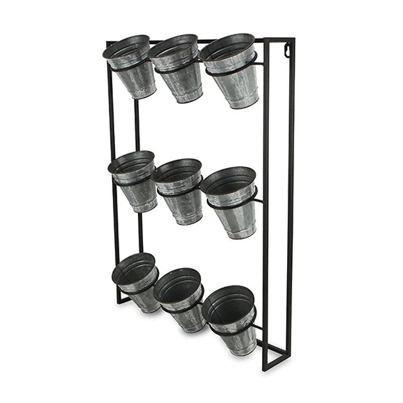 Galvanized Wall Holder Planter