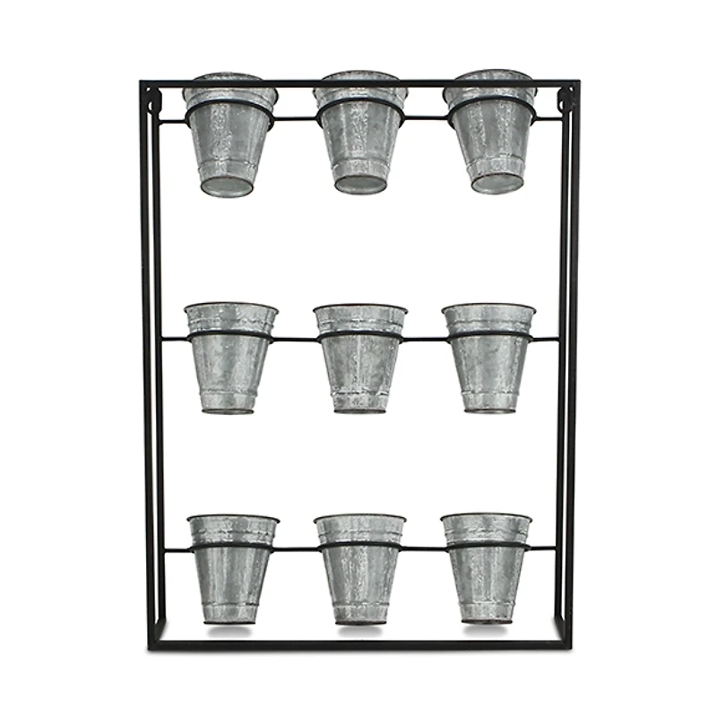 Galvanized Wall Holder Planter