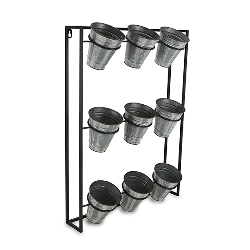 Galvanized Wall Holder Planter