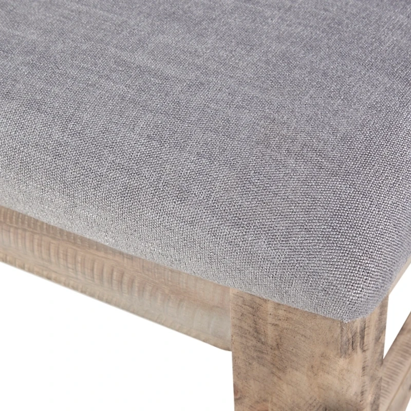 Gray Natural Wooden Sonoma Dining Chairs, Set of 2