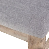 Gray Natural Wooden Sonoma Dining Chairs, Set of 2