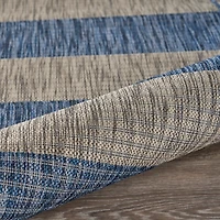 Coastal Stripes Outdoor Area Rug, 7x9