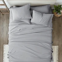 Light Gray Ultra Soft 4-pc. Twin XL Sheet Set