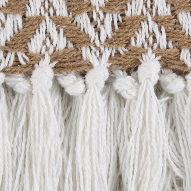 Stone and White Arrowhead Throw