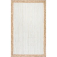 Hand Woven Jute Eugene Area Rug, 4x6