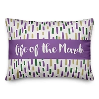 Life Of The Mardi Pillow