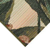 Island Leaf Outdoor Rug, 4x7