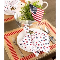 Americana Mini Stars Napkins, Set of 6