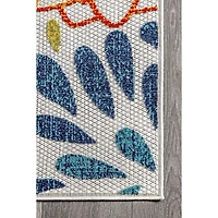 Multicolor Burst Indoor/Outdoor Area Rug