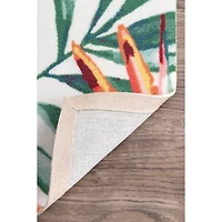 Flamingo Leaf Indoor/Outdoor Area Rug, 8x10