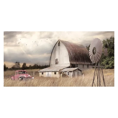 Henderson Bay Farm Canvas Art Print