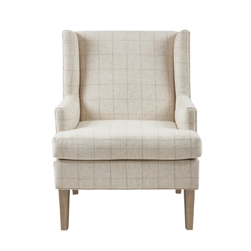 Beige Decker Martha Stewart Accent Chair