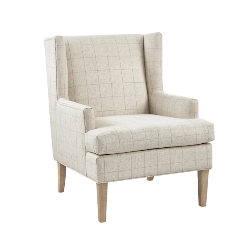 Beige Decker Martha Stewart Accent Chair