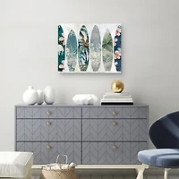 Surf Patterns Canvas Art Print